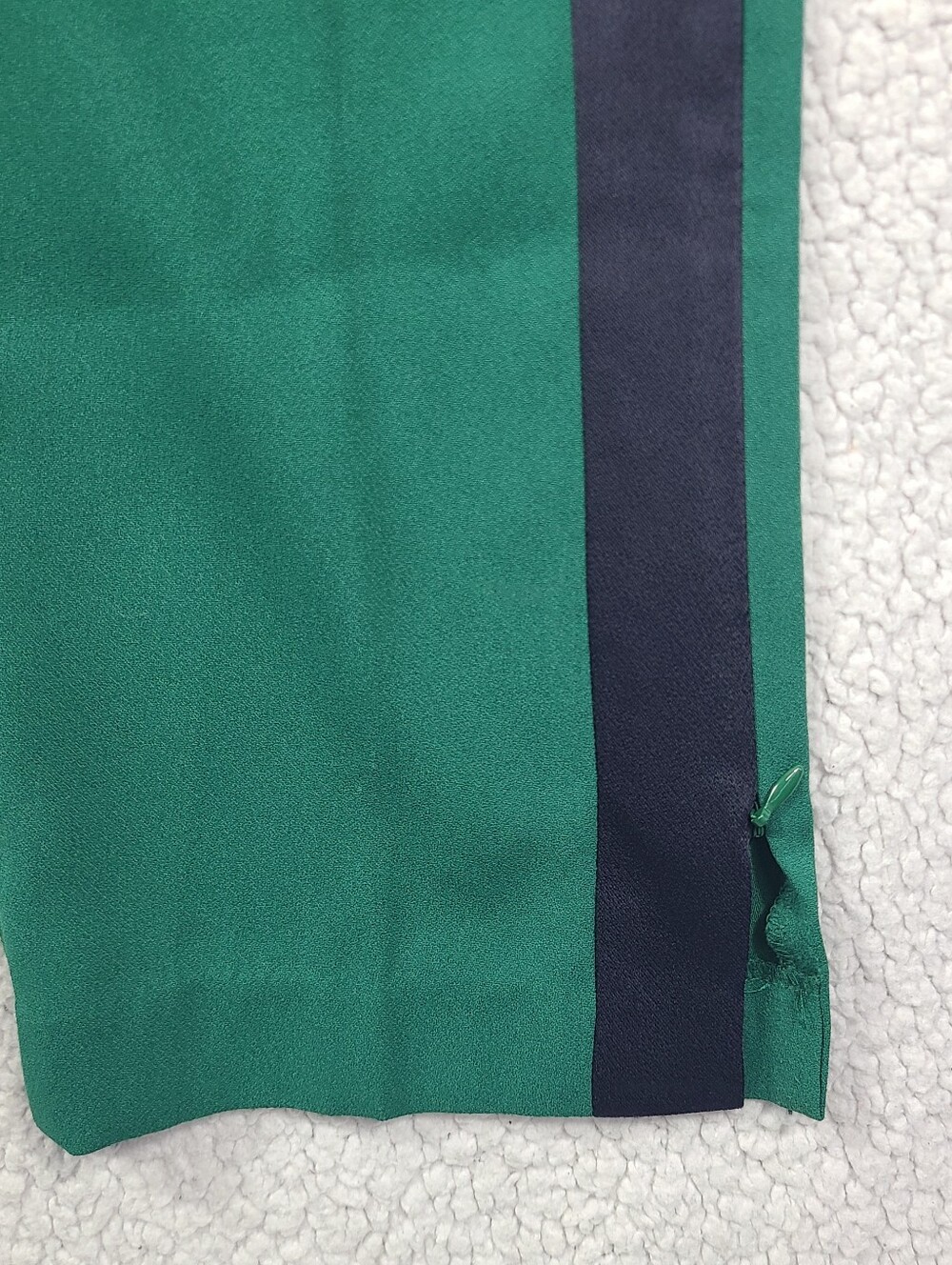Ann Taylor Green Side Stripe Ankle Dress Pants Small S - Picture 7 of 13